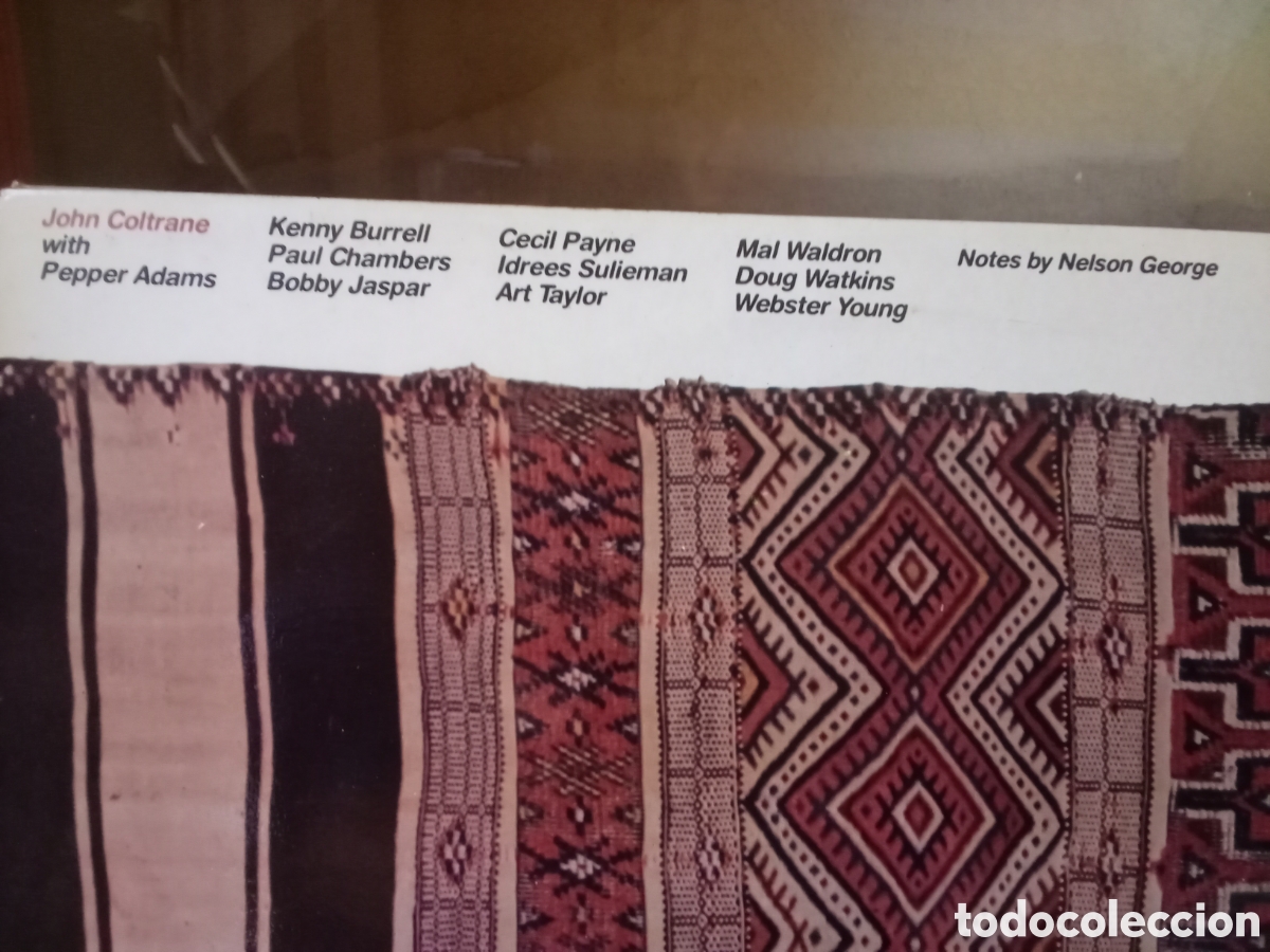 Discos de vinilo: JOHN COLTRANE &rdquo; DAKAR &rdquo; 1957 DOBLE LP Copia 1981 - Foto 2