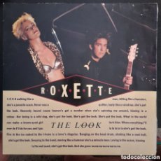 Discos de vinilo: ROXETTE – THE LOOK (HEAD-DRUM-MIX). 1989, EUROPA. VINILO, 12”, 45 RPM, MAXI-SINGLE, STEREO