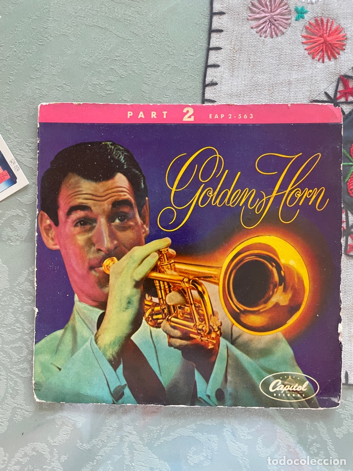 Discos de vinilo: Ray anthony : GOLDEN HORN - EP DISCO VINILO - Foto 1