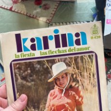 Discos de vinilo: KARINA (LA FIESTA, LAS FLECHAS DEL AMOR) EP DISCO VINILO: