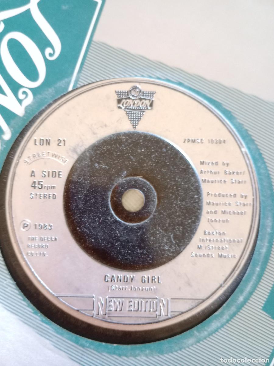 Discos de vinilo: NEW EDITION CANDY GIRL - Foto 2
