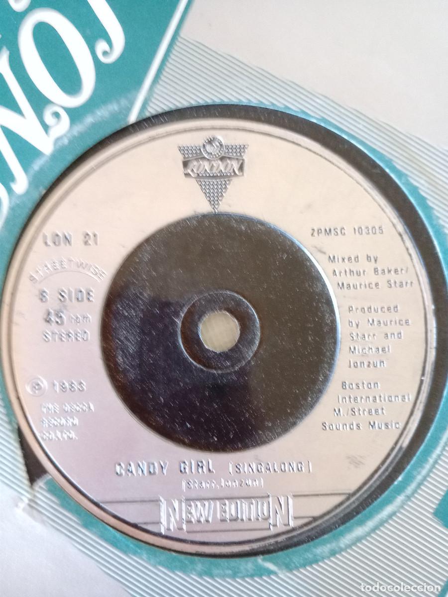 Discos de vinilo: NEW EDITION CANDY GIRL - Foto 3