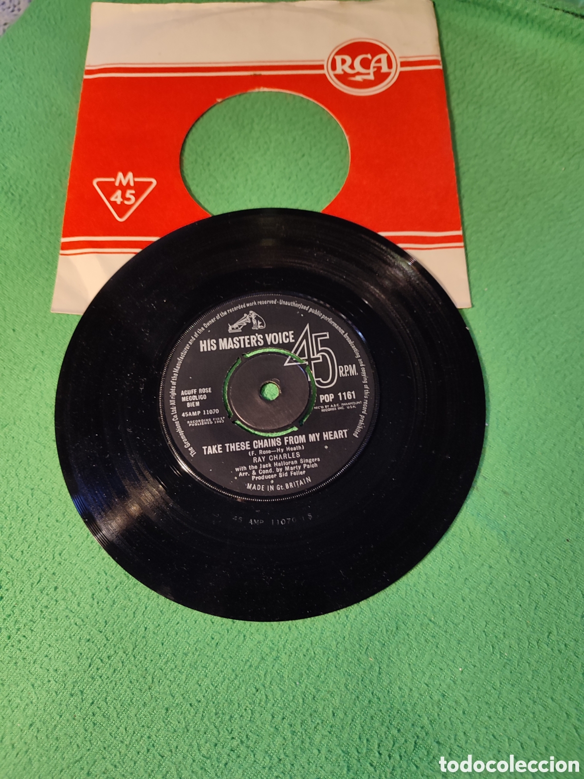 Discos de vinilo: Ray Charles - Take these Chains from my heart - Foto 1