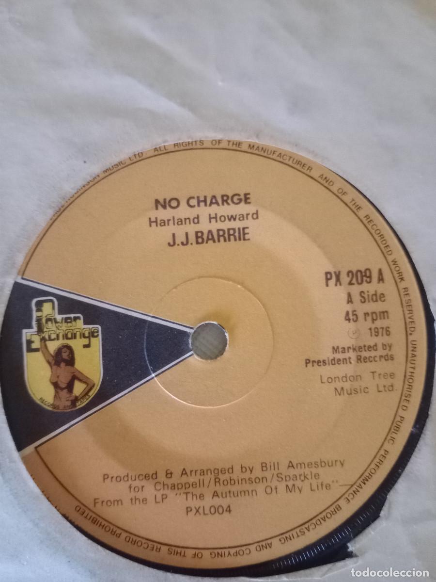 Discos de vinilo: J.J. BARRIE / NO CHARGE EDICION INGLESA - Foto 2