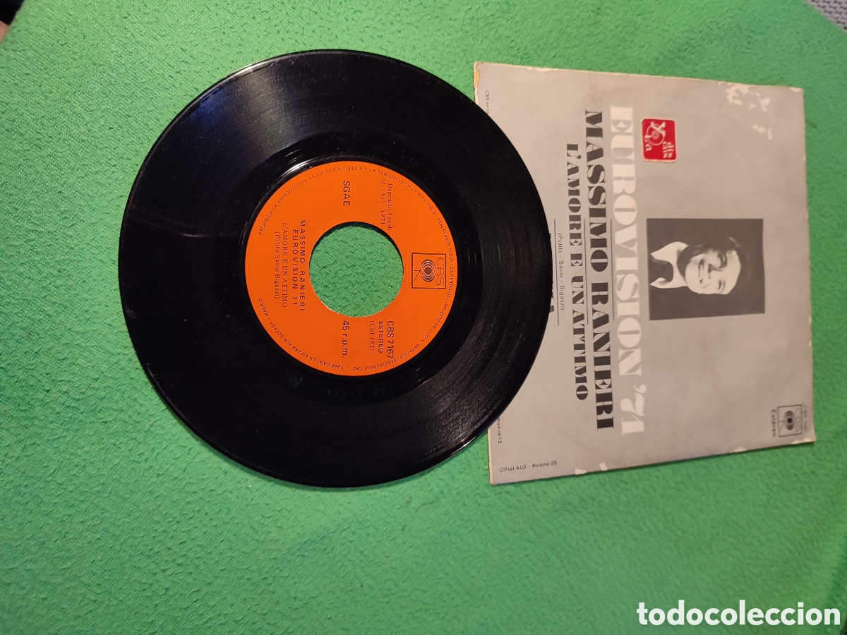 Discos de vinilo: Massimo Ranieri - L amore e un attimo - Foto 2