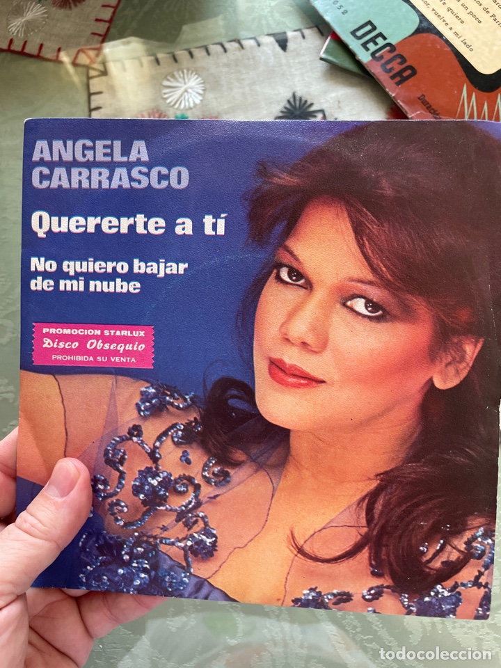 Discos de vinilo: ANGELA CARRASCO (QUERERTE A TI) EP DISCO VINILO - Foto 1