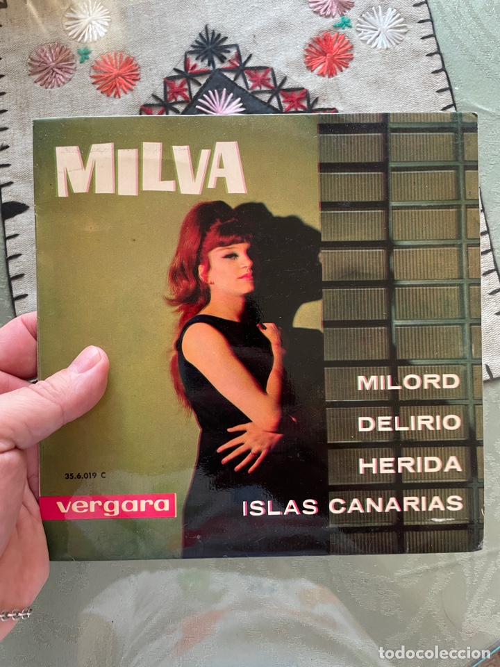 Discos de vinilo: MILVA (milord, delirio&hellip;) EP DISCO VINILO - Foto 1