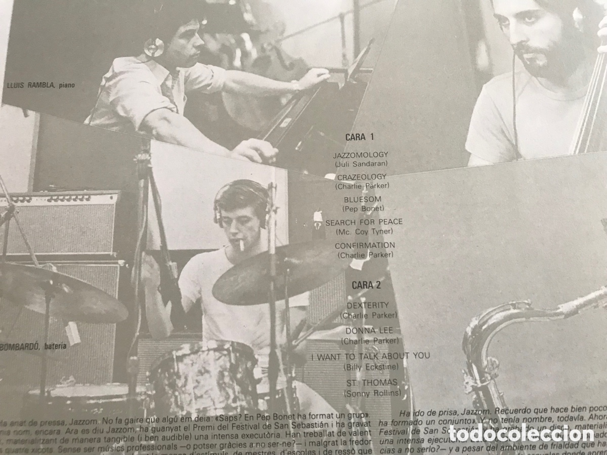 Discos de vinilo: Jazzmology. Jazzcom. Edigsa. Zeleste 1979. Dificil&iacute;simo - Foto 3