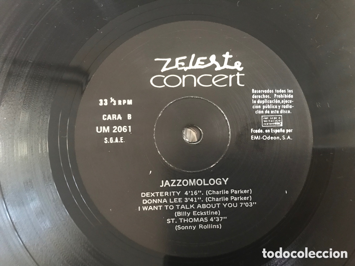 Discos de vinilo: Jazzmology. Jazzcom. Edigsa. Zeleste 1979. Dificil&iacute;simo - Foto 7