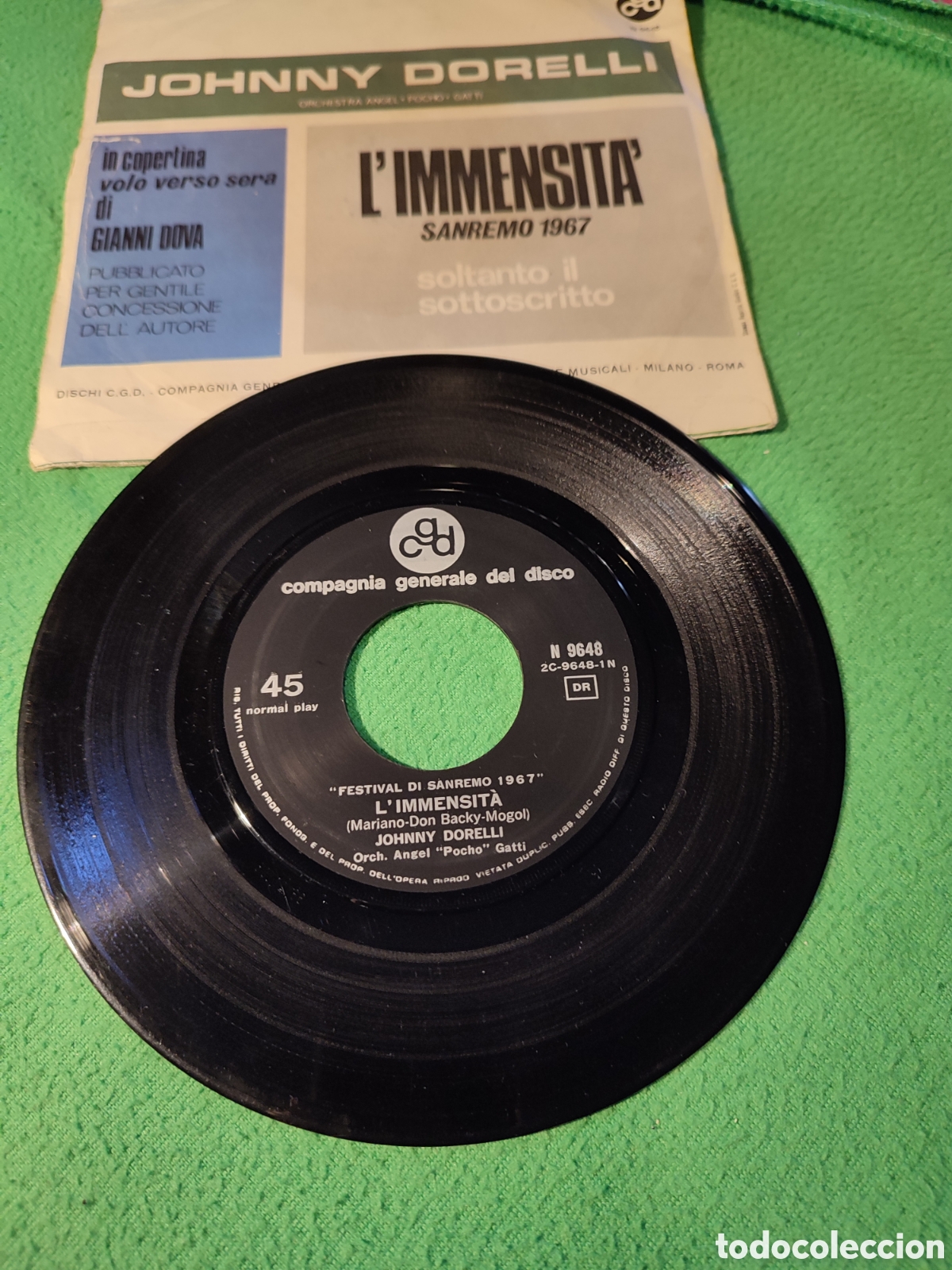 Discos de vinilo: Johnny Dorelli - Limmensita - Foto 2