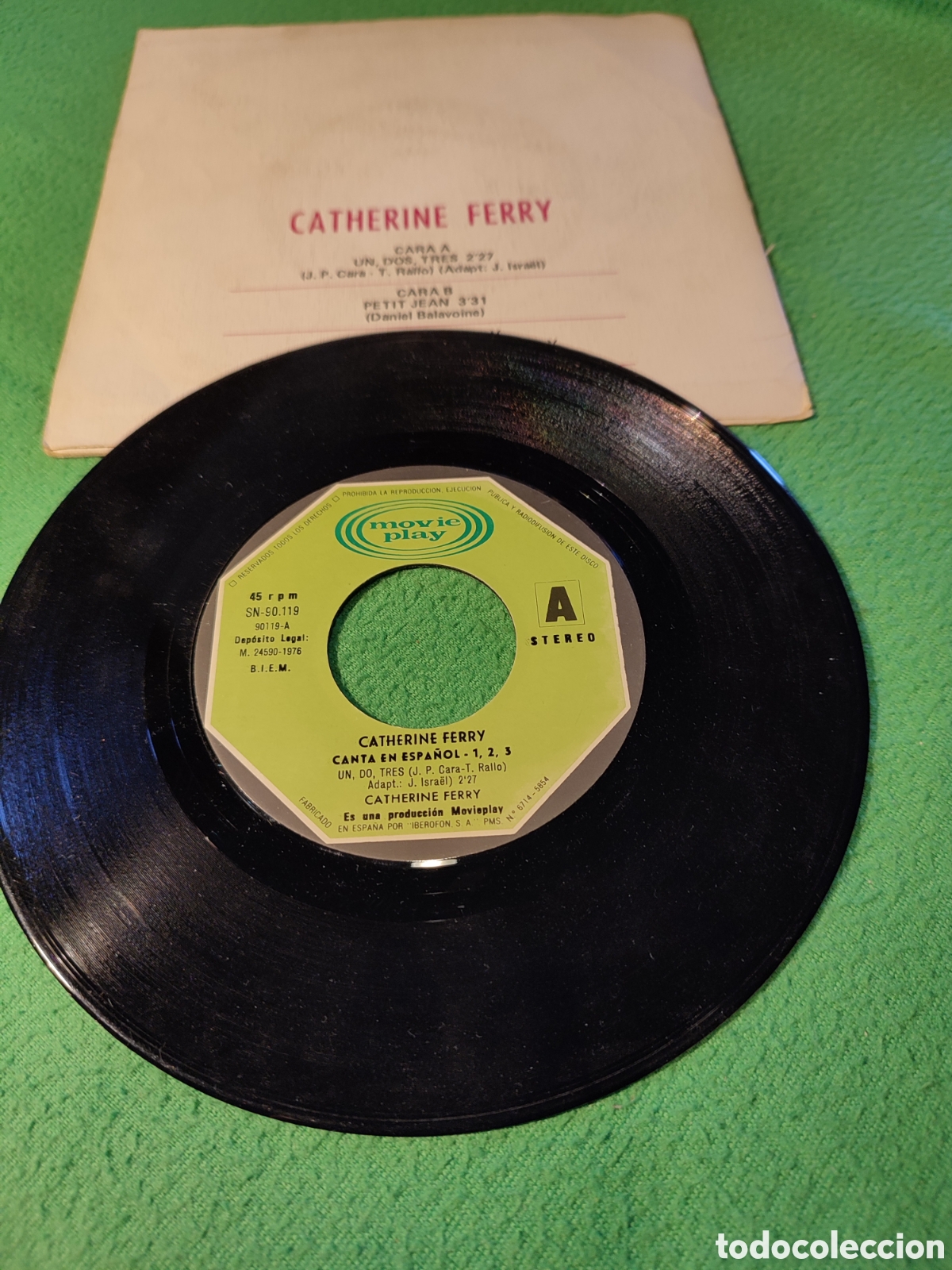Discos de vinilo: Catherine Ferry - 1, 2, 3 - Foto 2