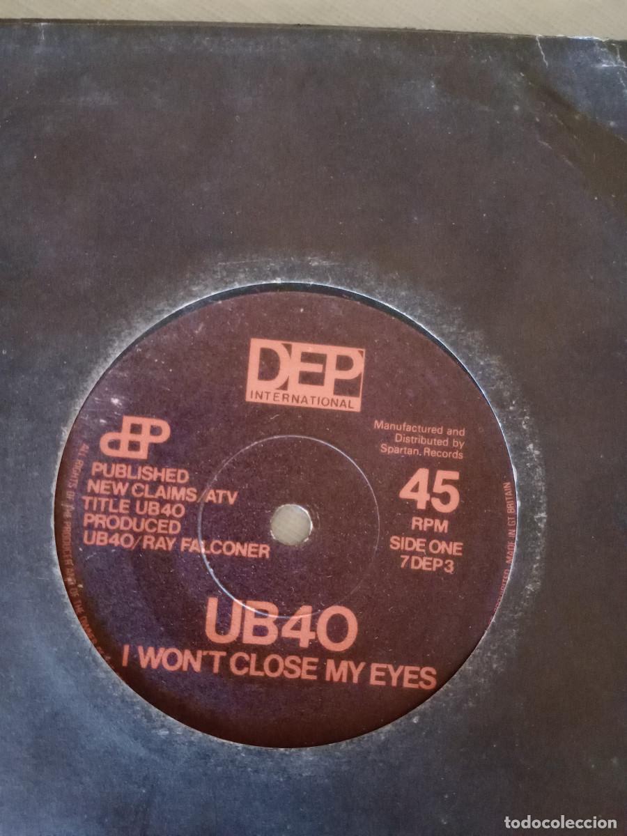 Discos de vinilo: UB40 / I WON&acute;T CLOSE MY EYES - Foto 2