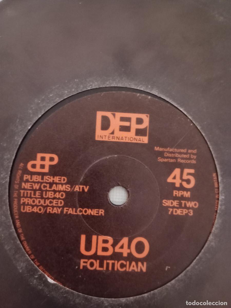 Discos de vinilo: UB40 / I WON&acute;T CLOSE MY EYES - Foto 3
