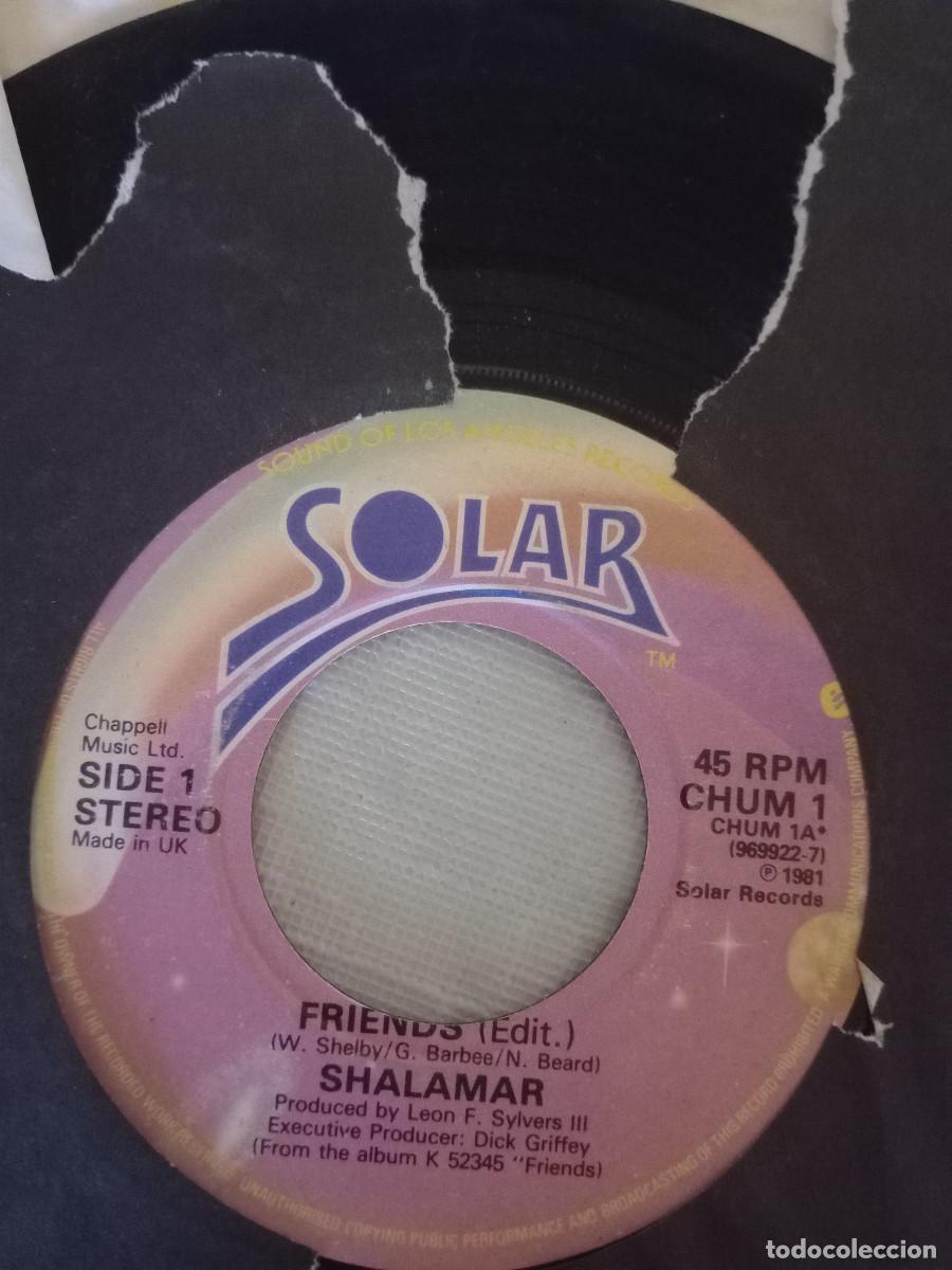 Discos de vinilo: SHALAMAR / FRIENDS edicion inglesa - Foto 2