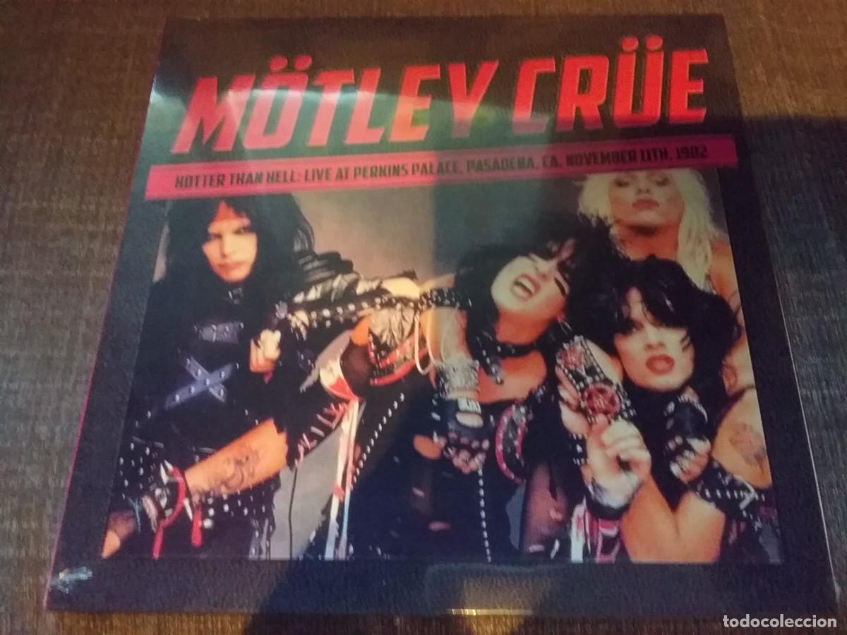 Discos de vinilo: MOTLEY CRUE HOTTER THAN HELL LP