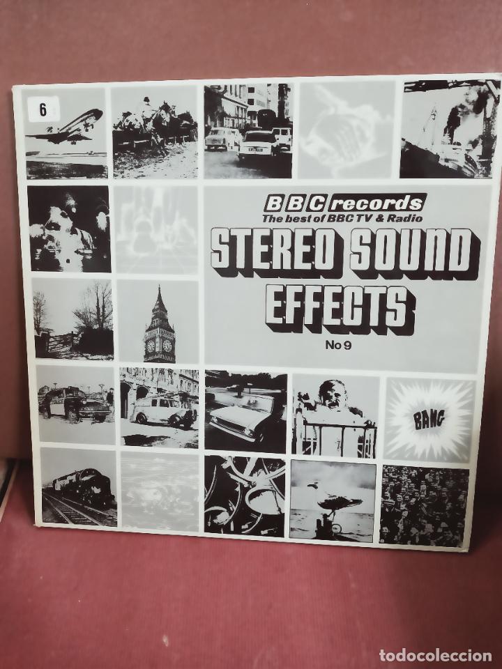 Discos de vinilo: STEREO SOUND EFECTS No 9. LP BBC RECORDS 1973. - Foto 1