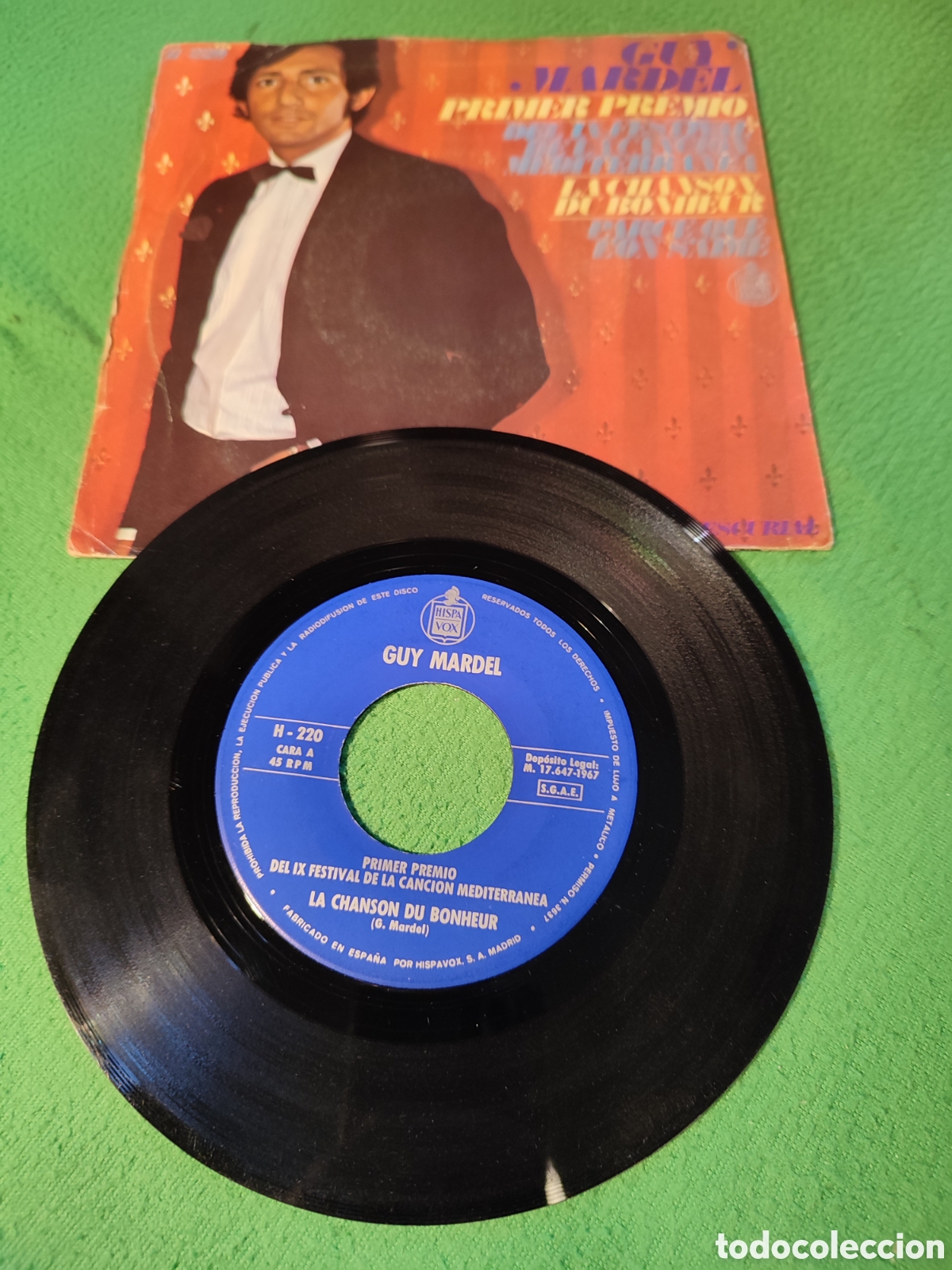 Discos de vinilo: Guy Mardel - La Chanson du bonheur - Foto 2