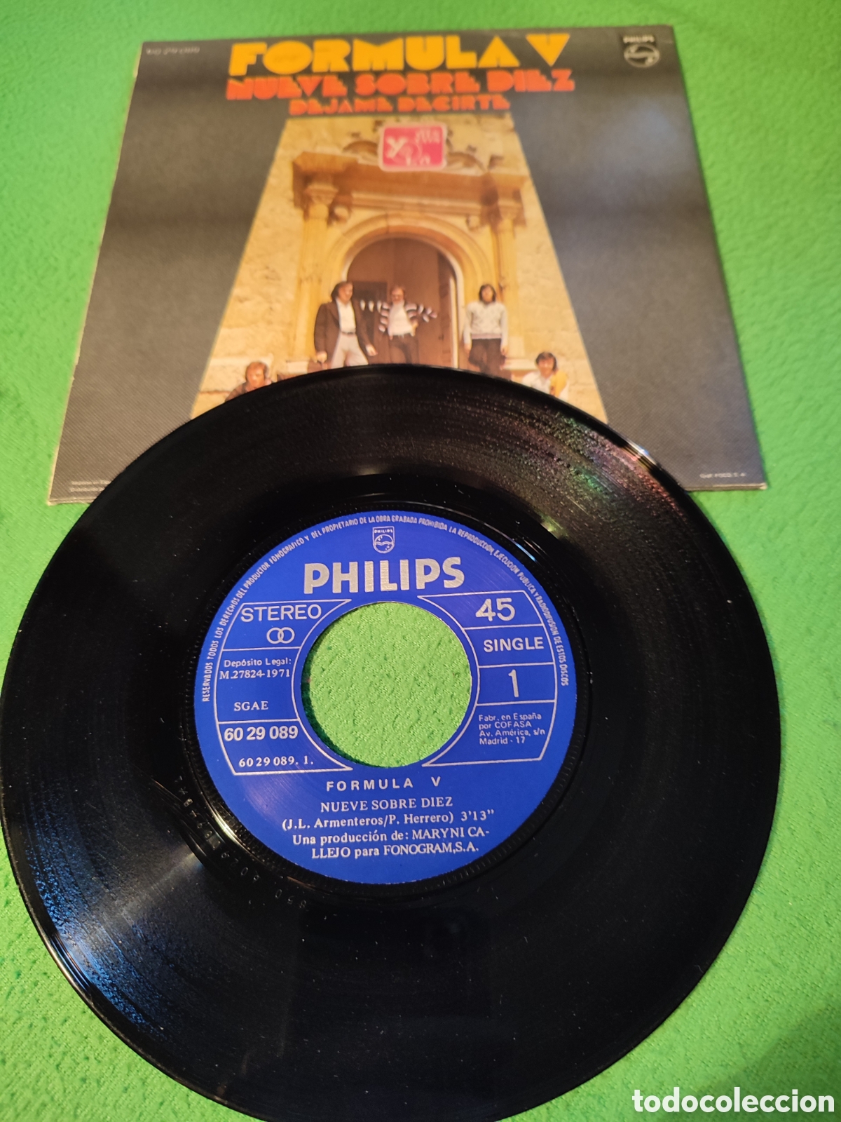Discos de vinilo: Formula V - Nueve sobre diez - Foto 2