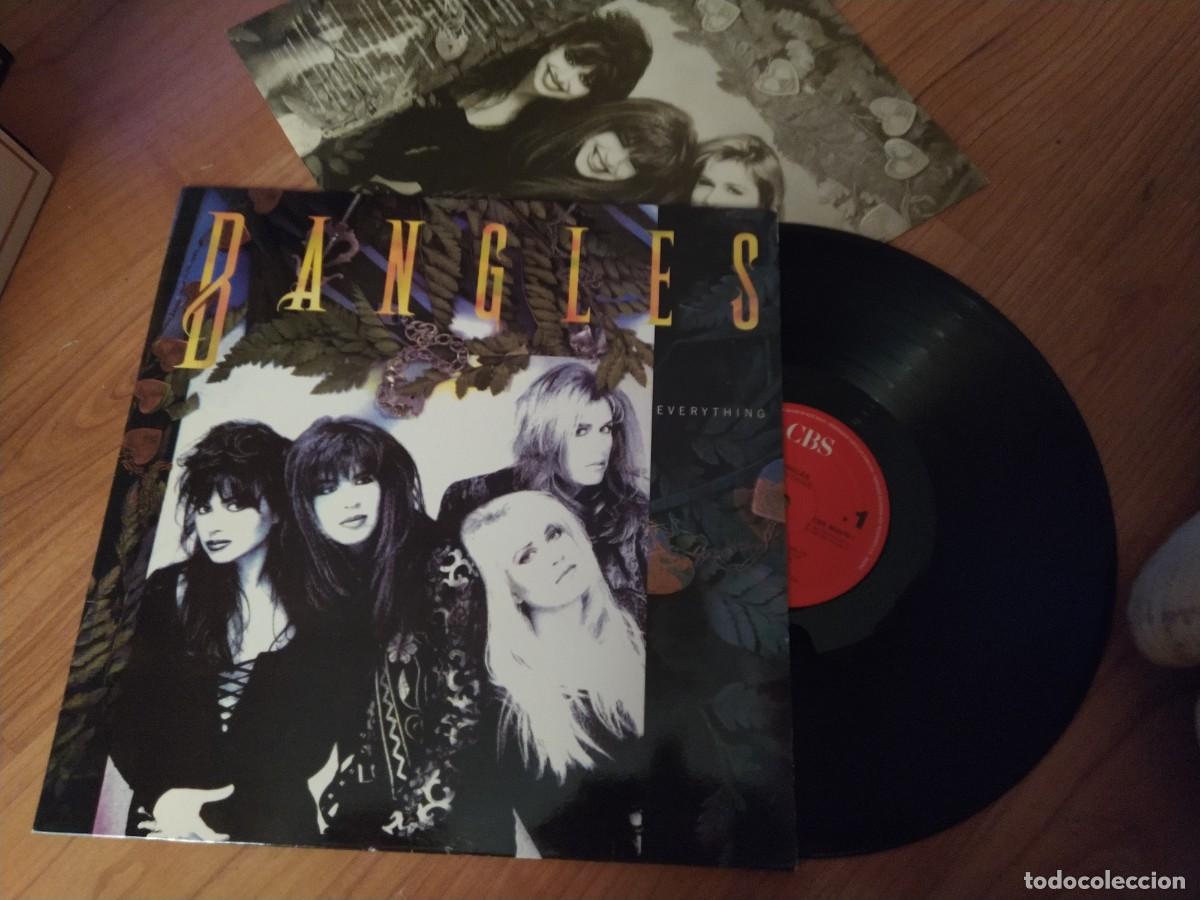 Discos de vinilo: BANGLES lp EVERYTHING con encarte original - Foto 1