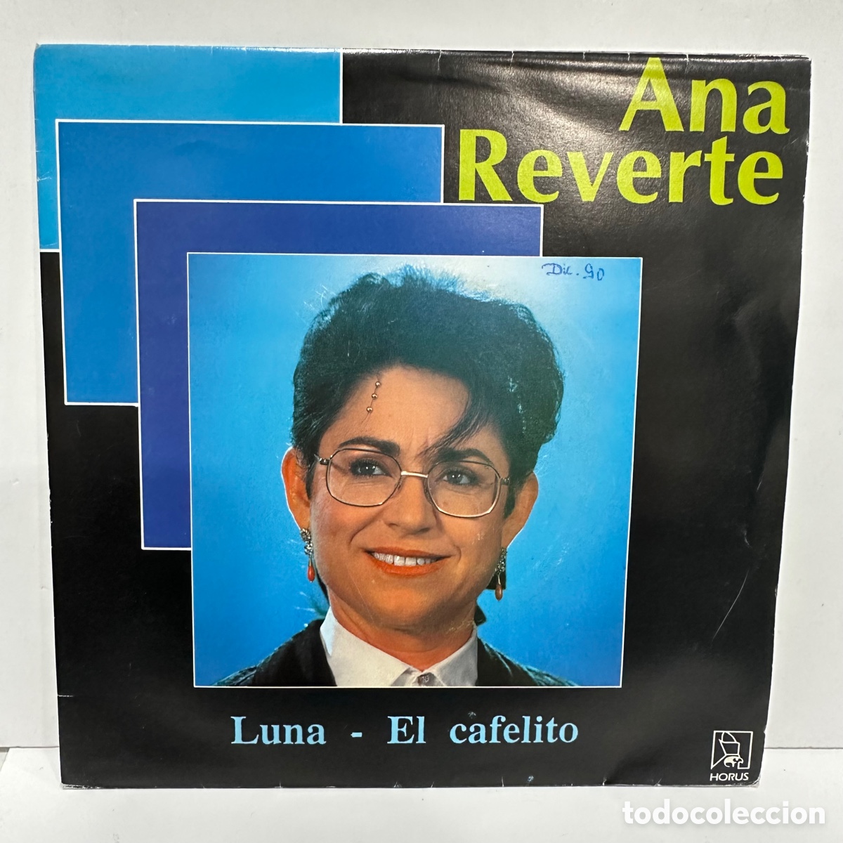 Discos de vinilo: Ana Reverte - Luna (7&rdquo;, Single) - Foto 1