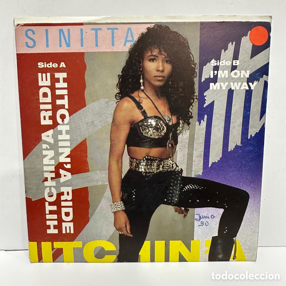 Discos de vinilo: Sinitta - Hitchin A Ride (7&rdquo;) - Foto 1