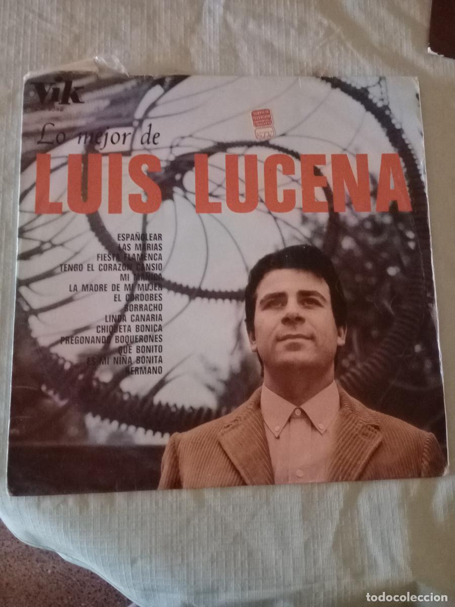 Discos de vinilo: LO MEJOR DE LUIS LUCENA - Foto 1