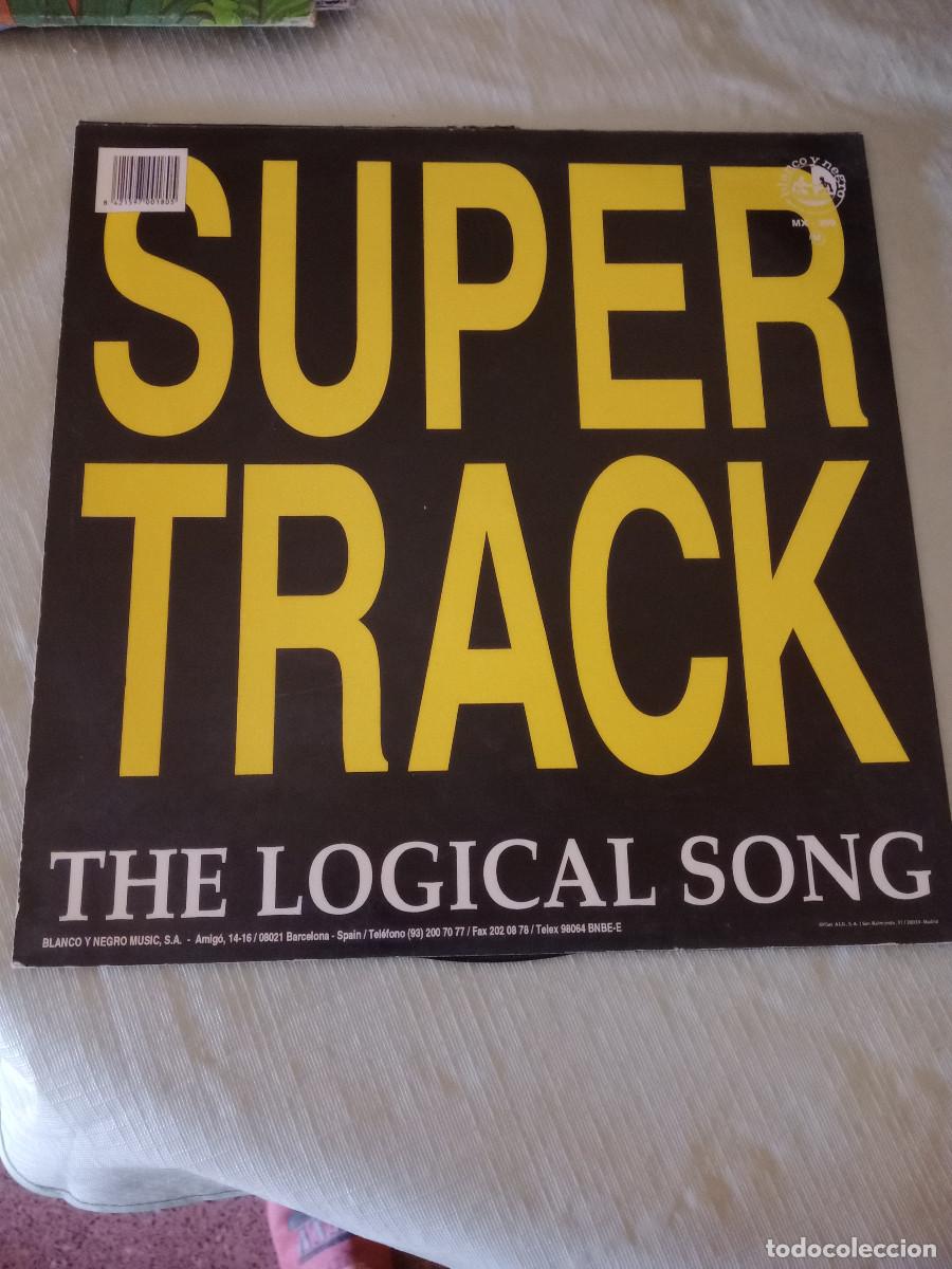 Discos de vinilo: SUPER TRACK / THE LOGICAL SONG - Foto 2
