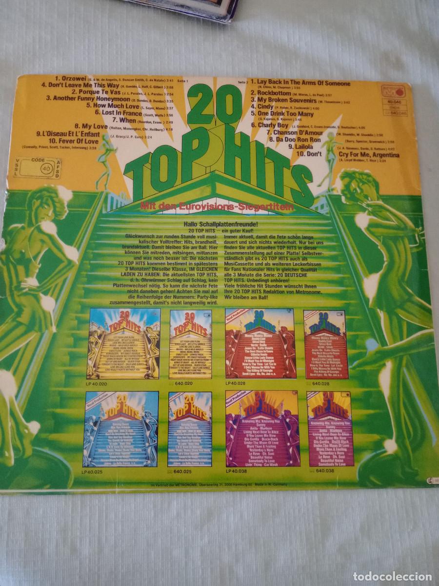 Discos de vinilo: 20 TOP HITS - Foto 2