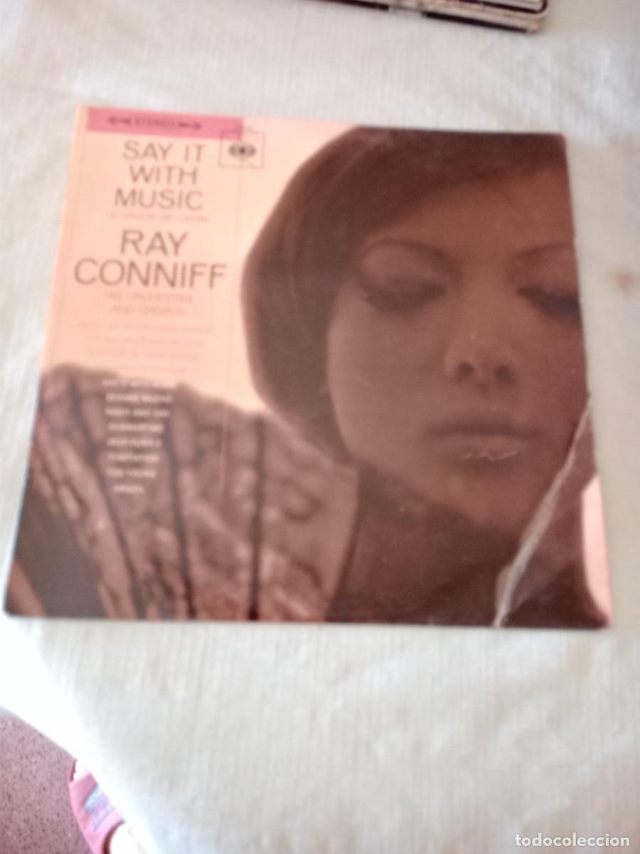 Discos de vinilo: RAY CONNIFF / SAY IT WITH MUSIC - Foto 1