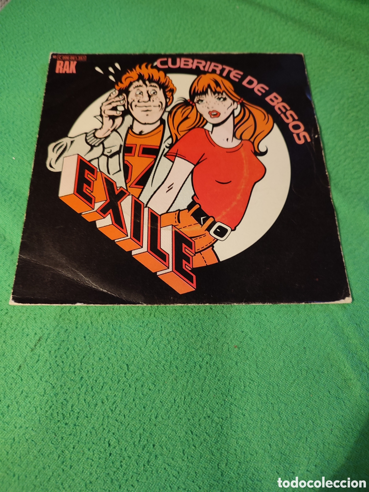 Discos de vinilo: Exile - Cubrirte de besos - Foto 1