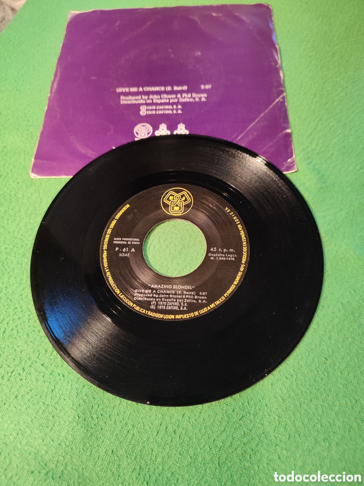 Discos de vinilo: Amazing Blondel - Give me a chance - Foto 2