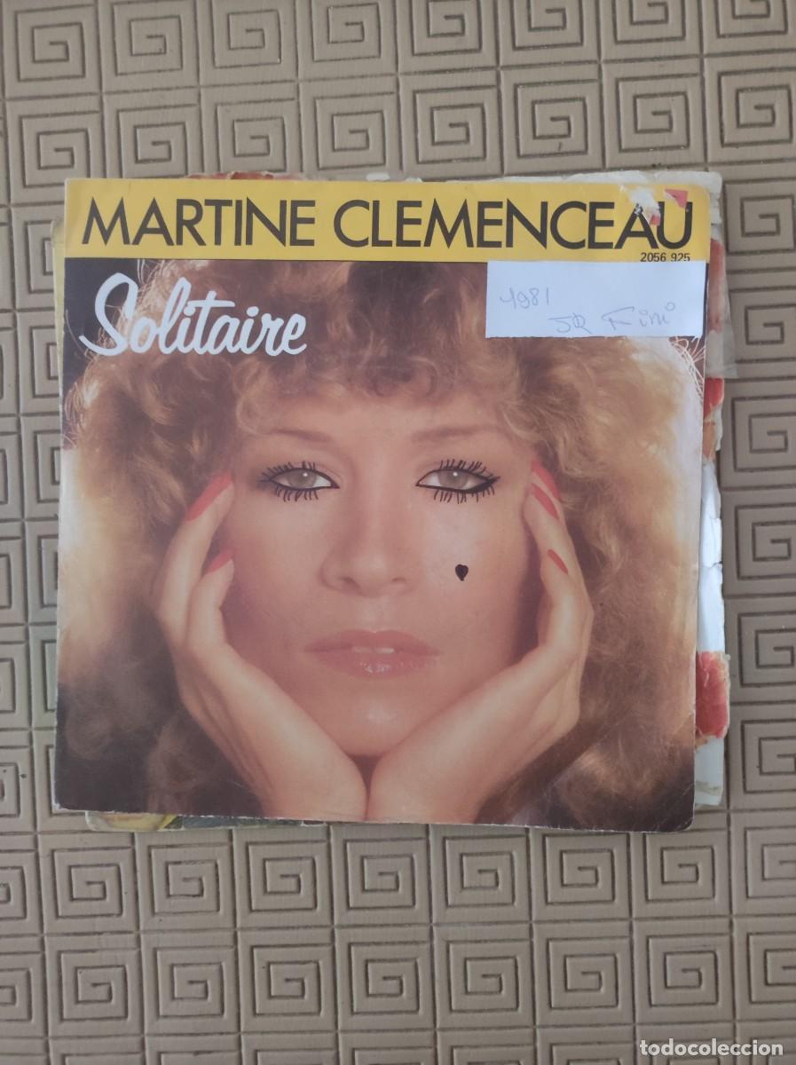 Dischi in vinile: Martine Clemenceau* &ndash; Solitaire Label: Polydor &ndash; 2056 925 Format: Vinyl, 7&rdquo;, 45 RPM, Single, Ste