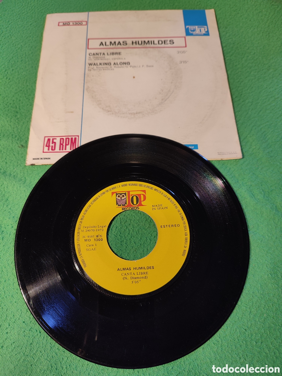 Discos de vinilo: Almas Humildes - Canta libre - Foto 2