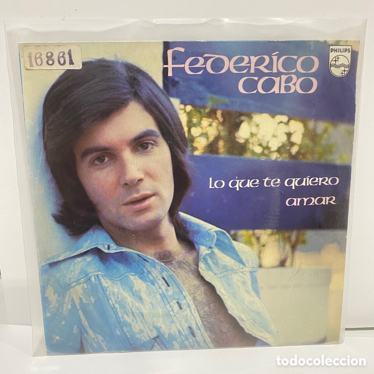 Discos de vinilo: Federico Cabo - Lo Que Te Quiero / Amar (7&rdquo;, Single) - Foto 1