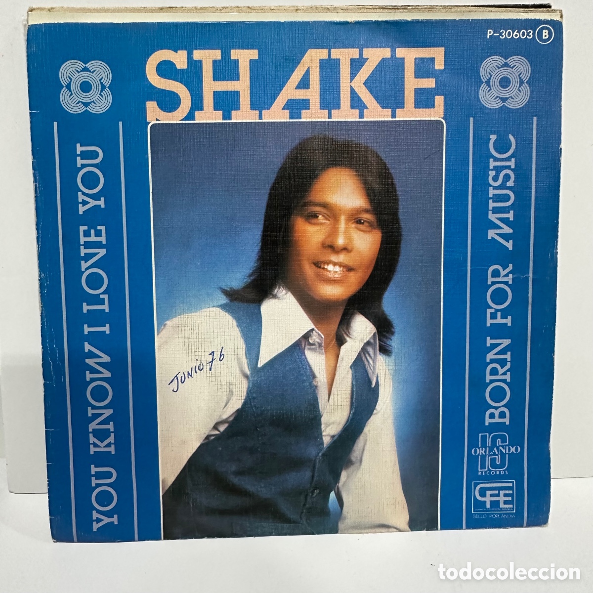 Discos de vinilo: Shake - You Know I Love You (7&rdquo;, Single) - Foto 1