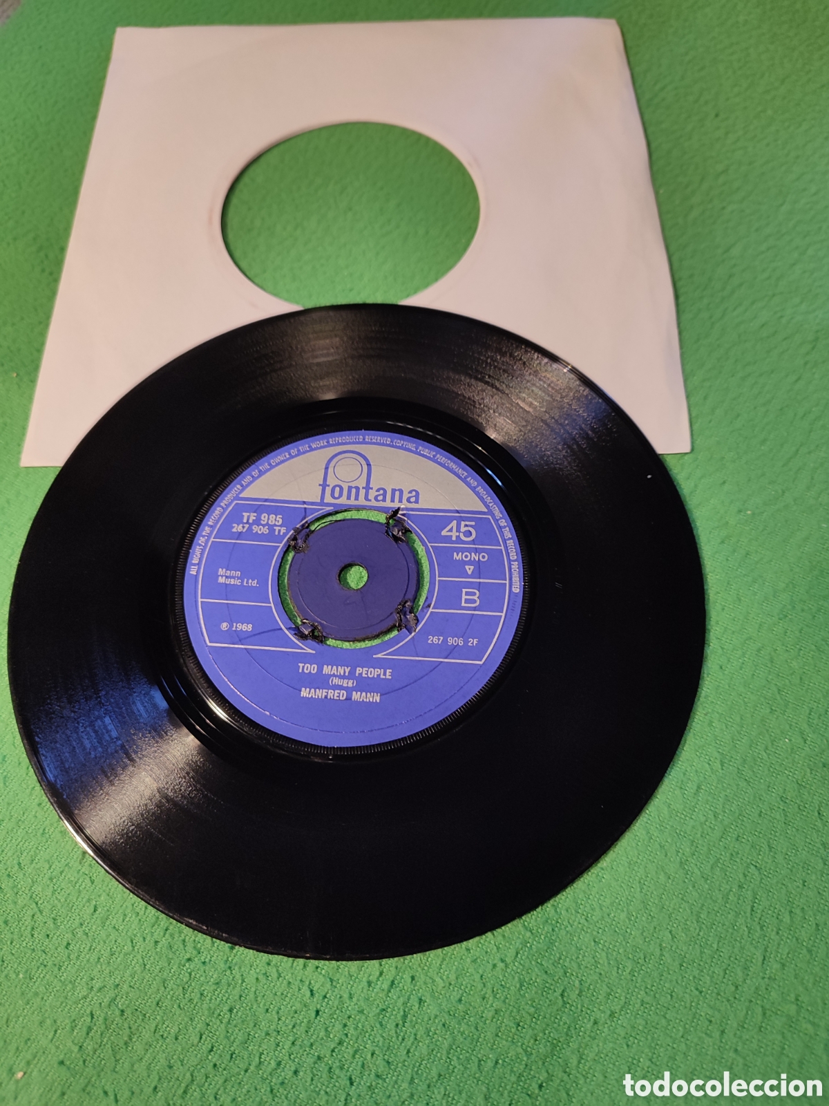 Discos de vinilo: Manfred Mann - Fox on the run - Foto 2