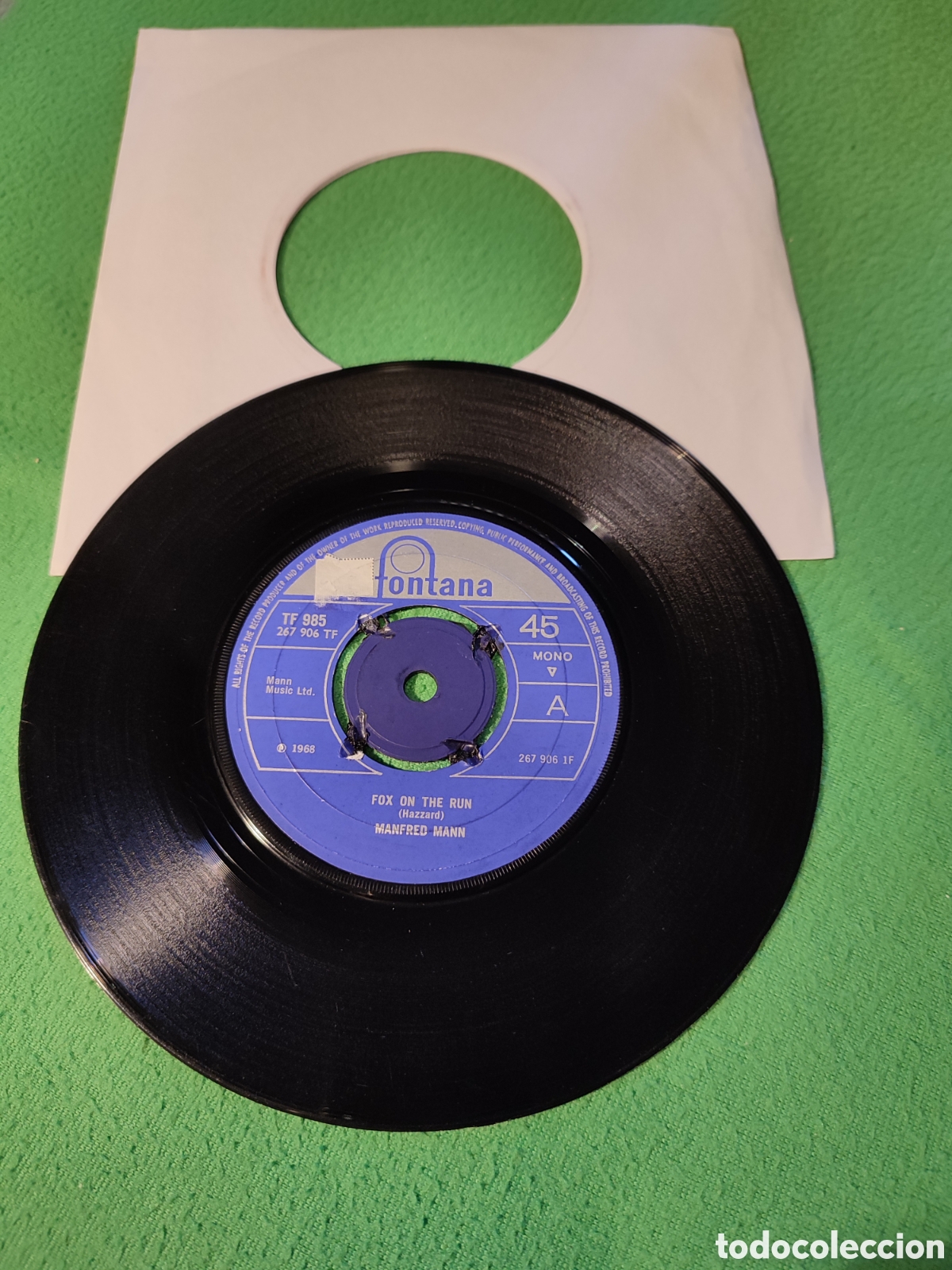 Discos de vinilo: Manfred Mann - Fox on the run - Foto 1
