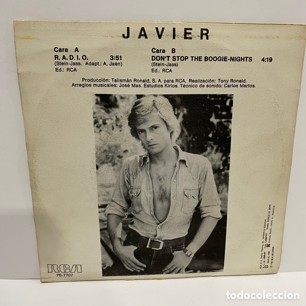 Discos de vinilo: Javier - R.A.D.I.O. (7&rdquo;) - Foto 2