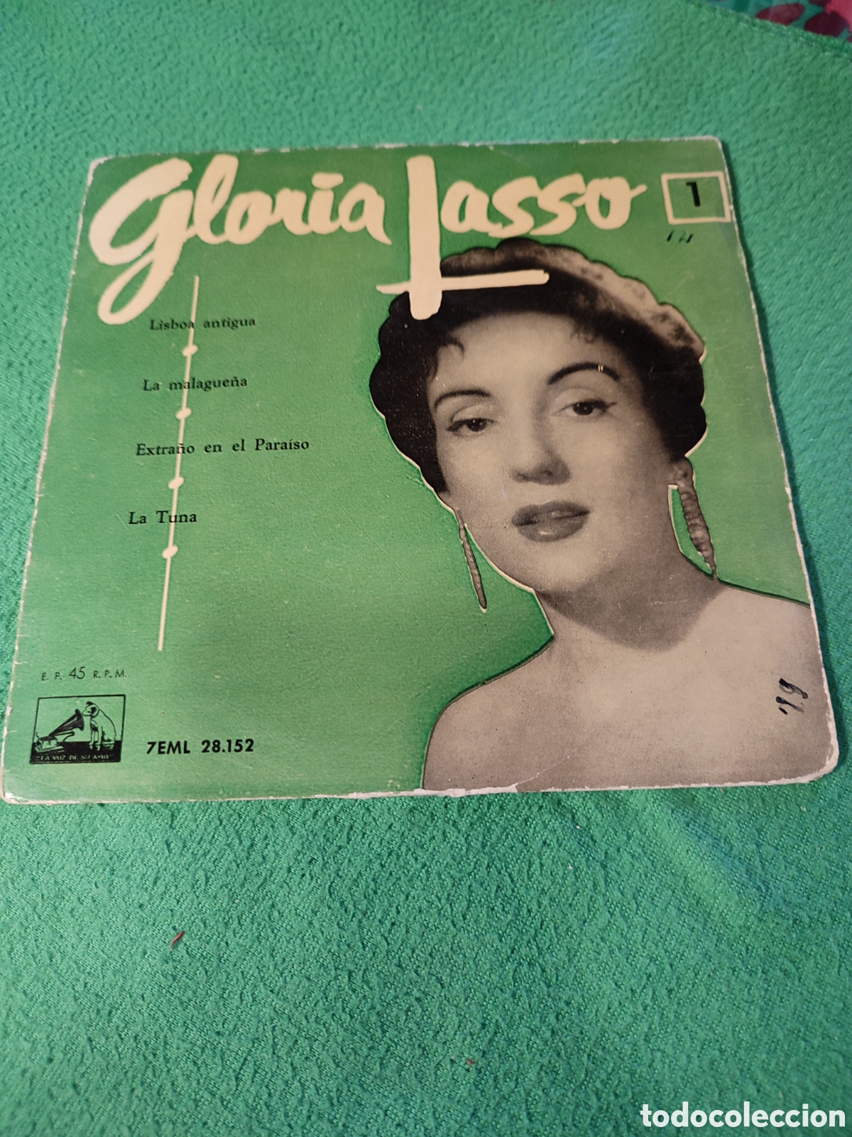 Discos de vinilo: Gloria Lasso - Lisboa antigua+ 3 - Foto 1