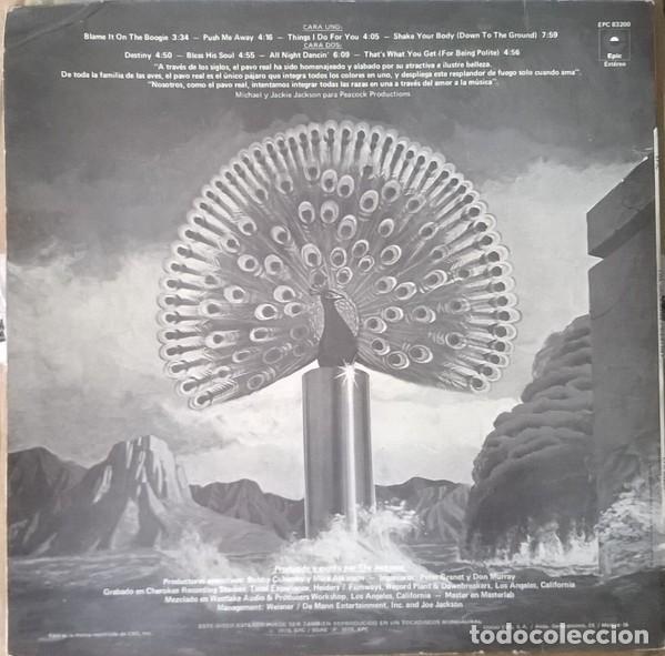 Discos de vinilo: The Jacksons &lrm;&ndash; Destiny - Foto 2