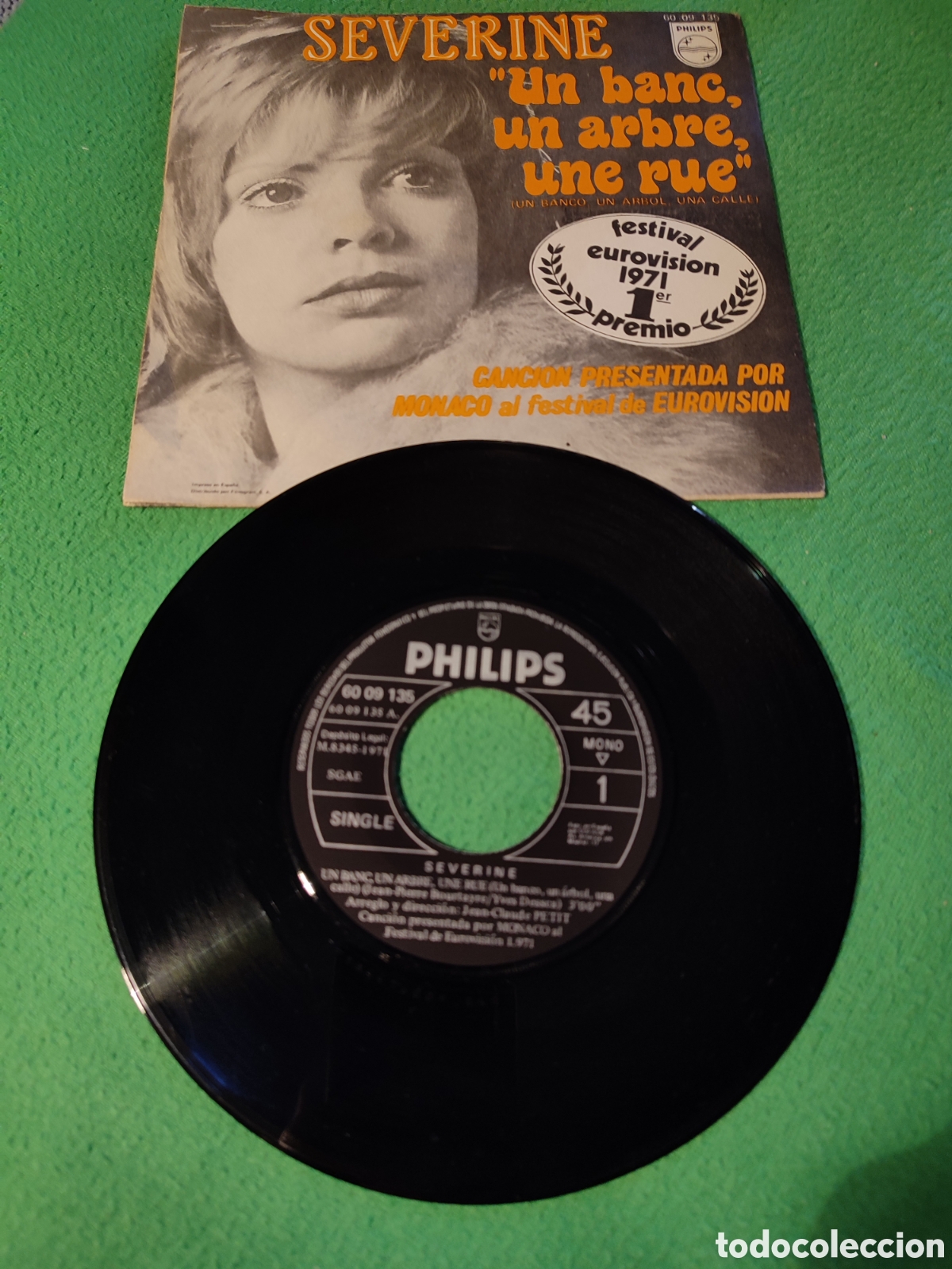 Discos de vinilo: Severine - Un banc , un arbre , une rue - Foto 2