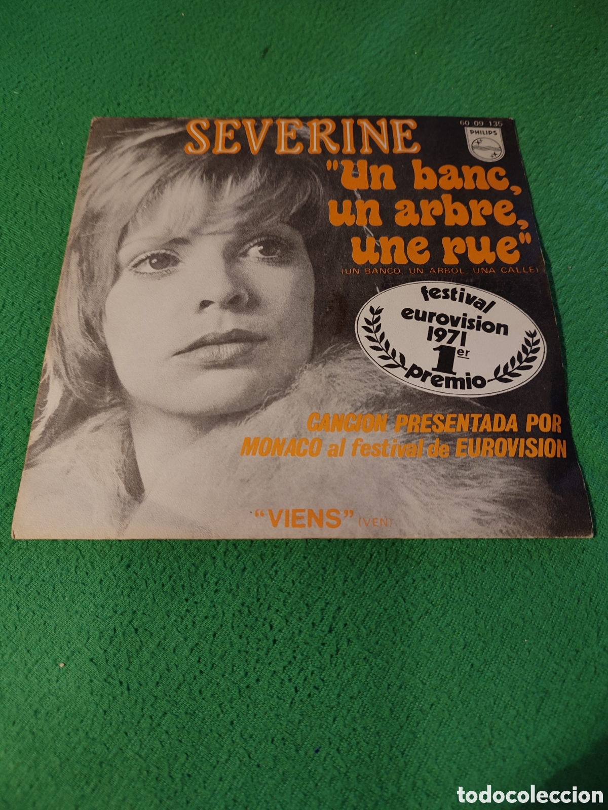 Discos de vinilo: Severine - Un banc , un arbre , une rue - Foto 1