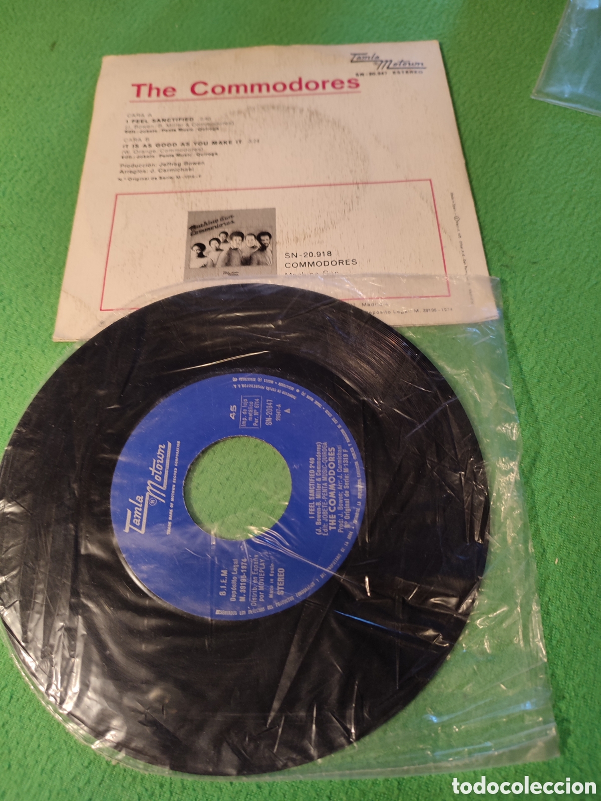 Discos de vinilo: The Commodores- I Feel sanctified - Foto 2