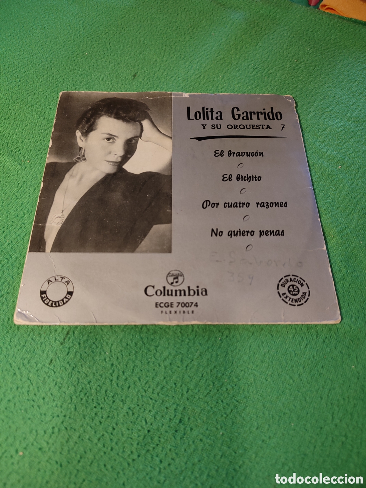 Discos de vinilo: Lolita Garrido - El bravuc&oacute;n+ 3 - Foto 1