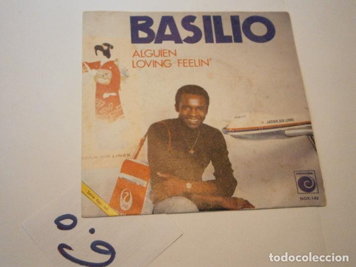 Discos de vinilo: ANTIGUO DISCO SINGLE VINILO - BASILIO - Foto 1