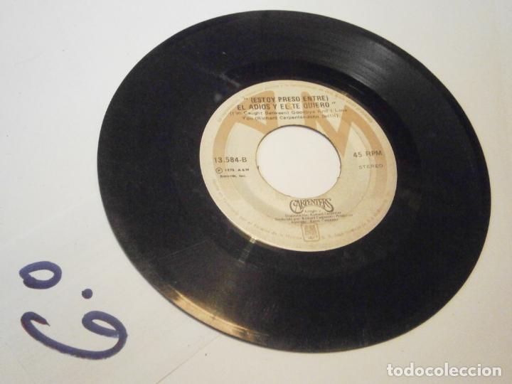 Discos de vinilo: ANTIGUO DISCO SINGLE VINILO - CARPENTERS - Foto 1