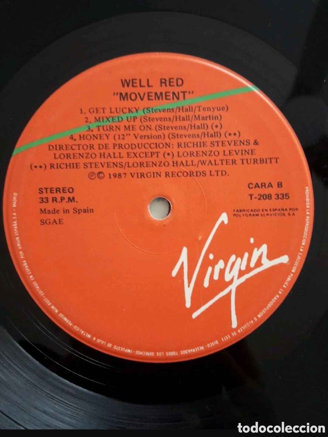 Discos de vinilo: Lp Well Red.&nbsp;Motion - Foto 4
