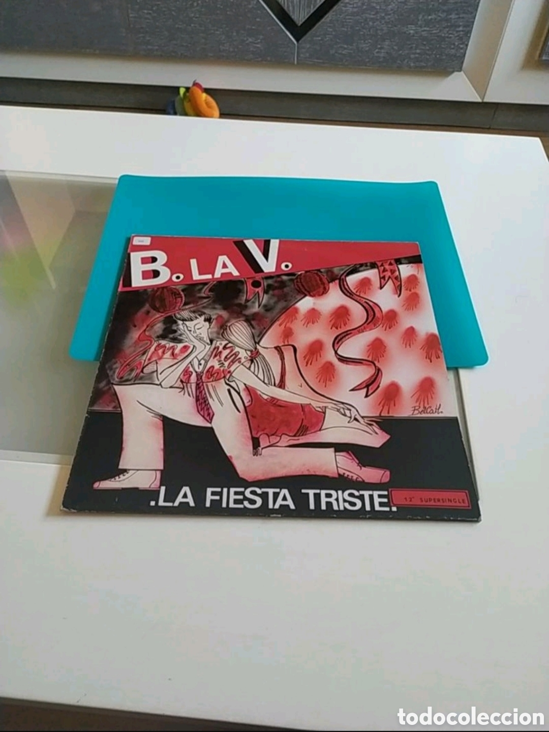Discos de vinilo: Maxi single B. La V. La Fiesta Triste - Foto 1