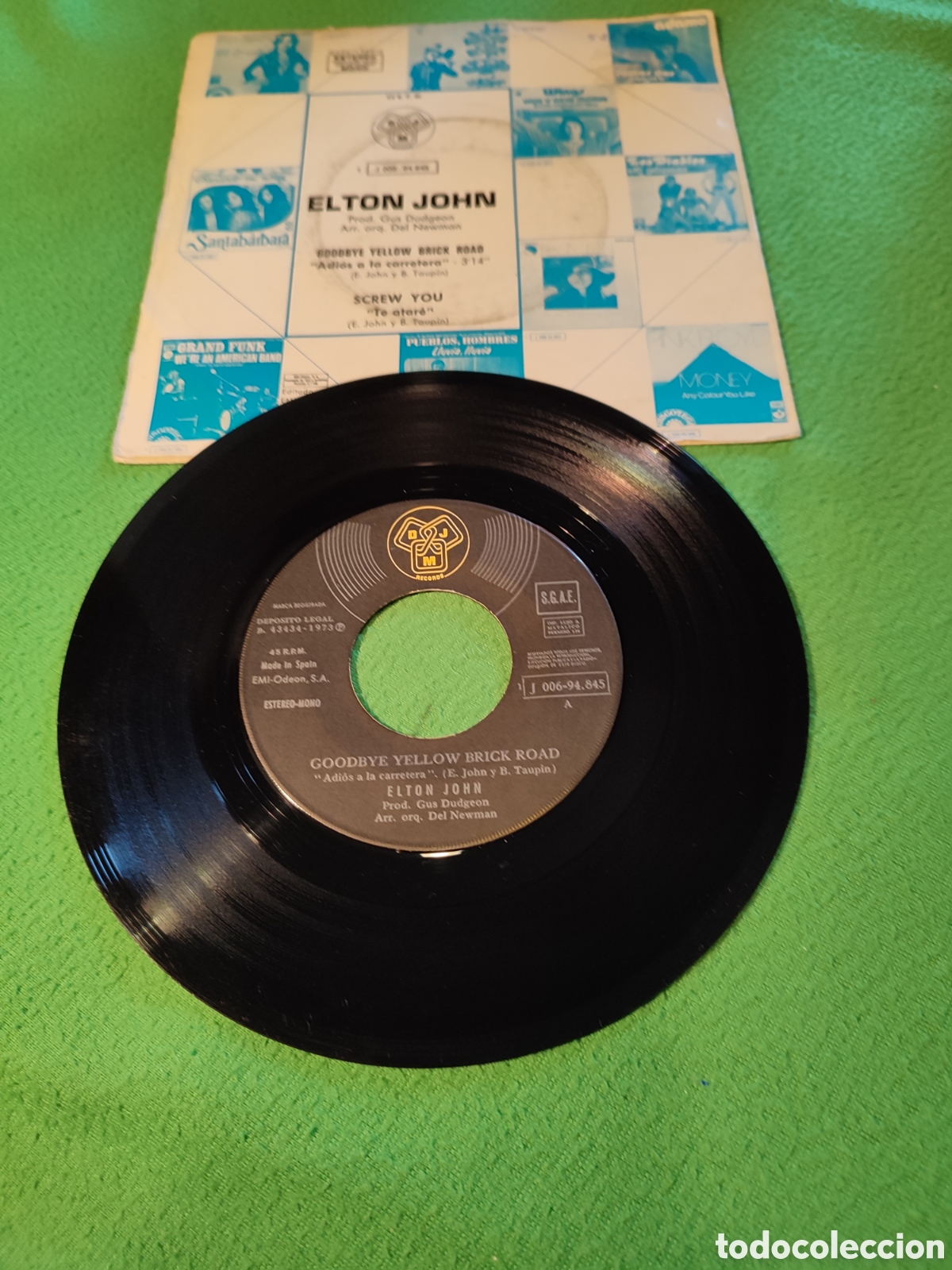 Discos de vinilo: Elton John - Goodbye Yellow brick Road - Foto 2