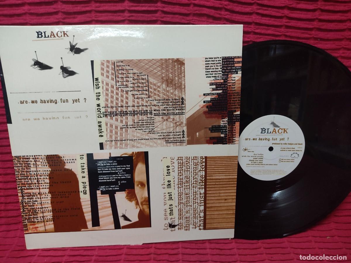 Discos de vinilo: BLACK - ARE WE HAVING FUN YET - LP VINILO SPAIN - Foto 1